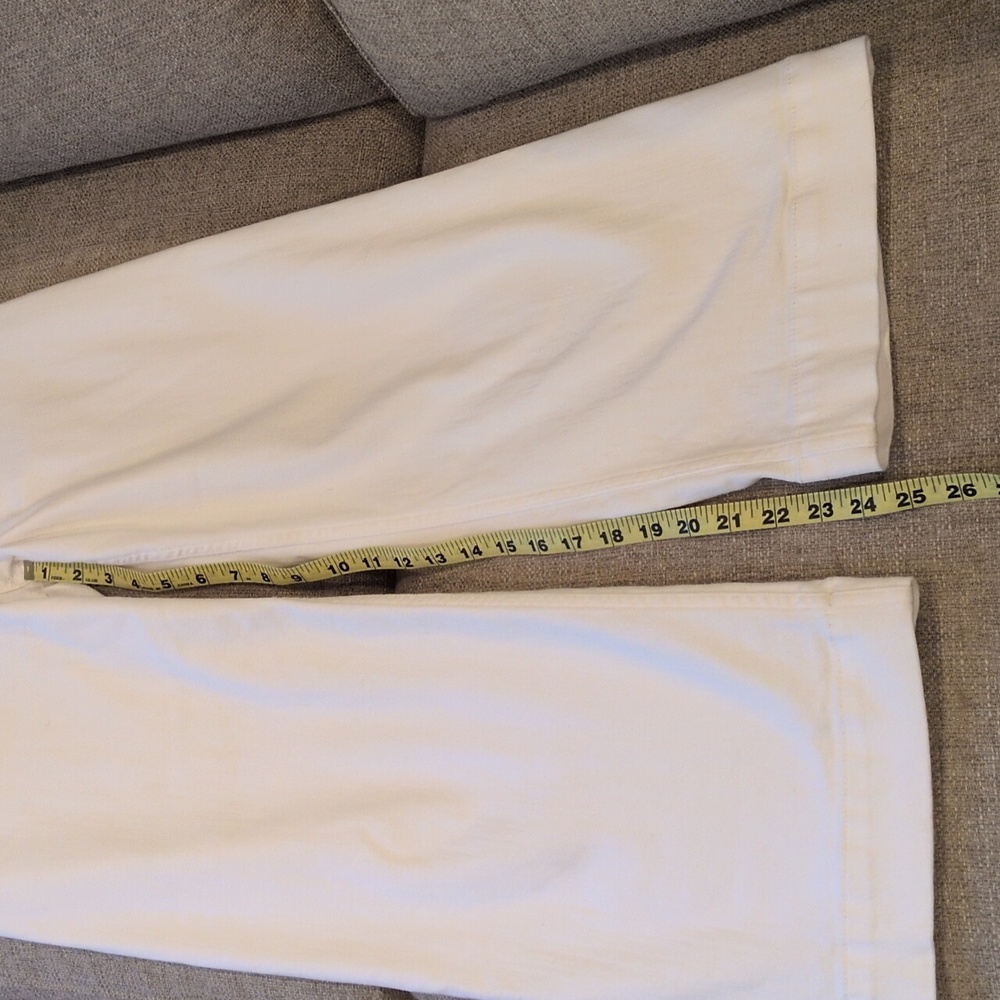 Maeve The Colette Women's White Wide-Leg Pants 28 - Picture 4 of 11